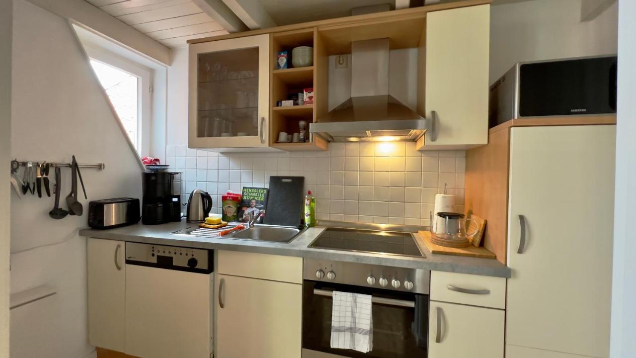 Gemuetliche Maisonettewohnung Mit Dachterrasse Am Schloss Oldemburgo Exterior foto