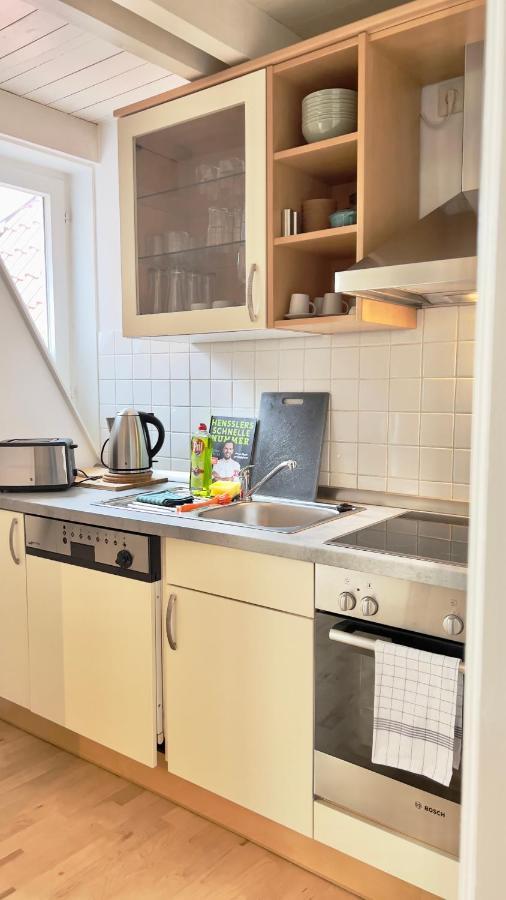 Gemuetliche Maisonettewohnung Mit Dachterrasse Am Schloss Oldemburgo Exterior foto