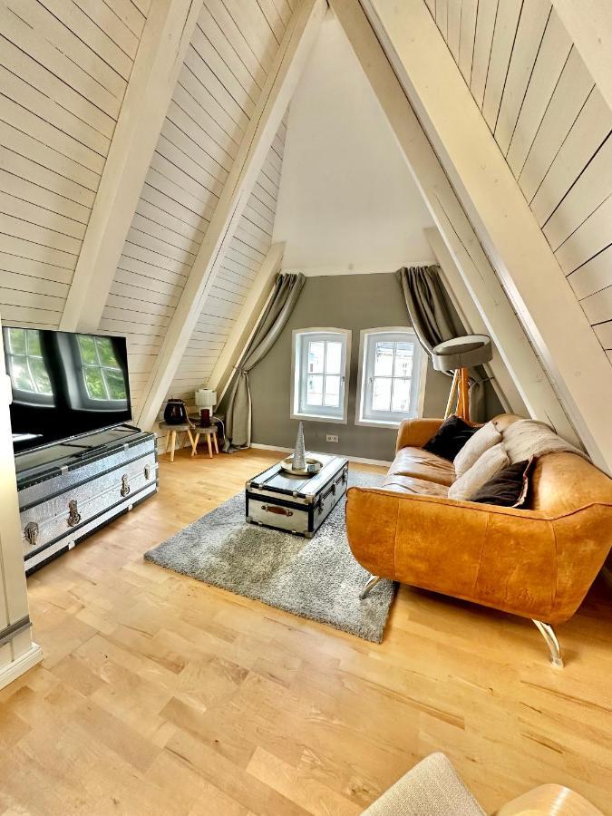 Gemuetliche Maisonettewohnung Mit Dachterrasse Am Schloss Oldemburgo Exterior foto